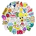 Stickers for Water Bottles Big 42pcs Waterproof Cute Aesthetic Trendy Stickers for Teens Kids Girls and Boys, Perfect for Hydro Flask Laptop Notebook Phone Car Skateboard Travel Durable 100% Vinyl