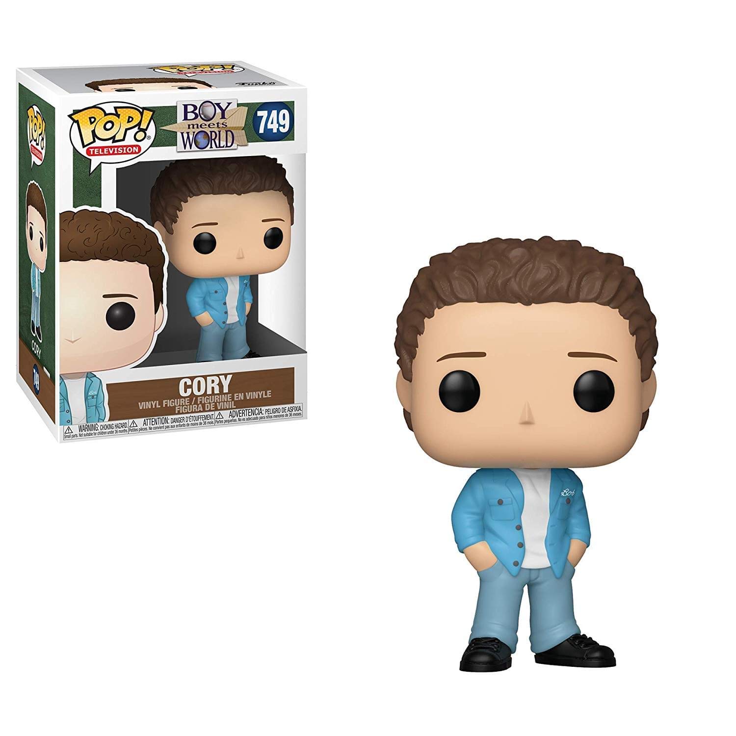 Funko 35597 POP Vinyl: Boy Meets Worl: Cory, Multi,One Size