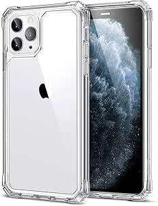 Amazon Com Esr Air Armor Designed For Iphone 11 Pro Case Shock Absorbing Scratch Resistant Military Grade Protection Hard Pc Flexible Tpu Frame For The Iphone 5 8 19 Clear Cell Phones Accessories
