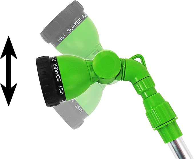 Lanza de riego Pistola de riego Telescópica Extensible 8 chorros ...