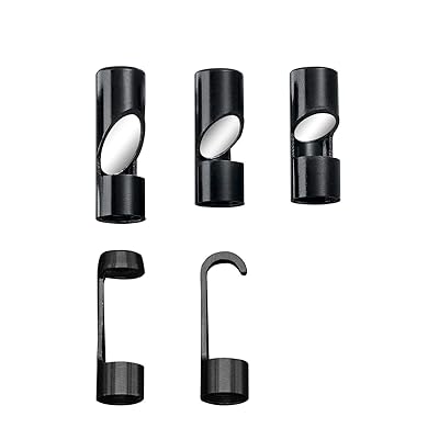 DEPSTECH Hook Magnet Side View Mirror Set Including 30 45 60 Degree Mirror for 8.5mm Depstech Wireless Endoscope Camera - Black