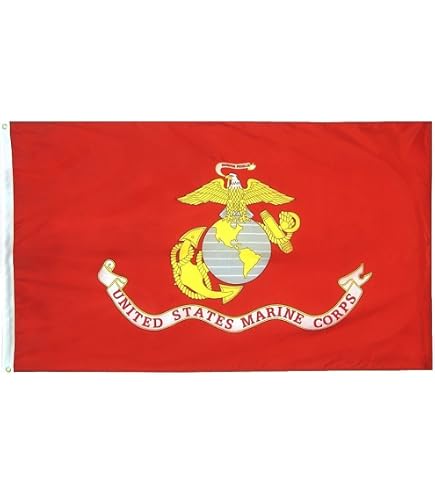 USMC MARSOC (Black) Military Flag - 3ft. x 5ft. Nylon - Annin (MADE IN