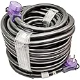 Parkworld 60110 RV/EV 50A Extension Cord, NEMA 14-50 Extension Cord, 14-50P to 14-50R (100FT)