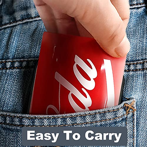 4 Pack Can Covers that Looks Like Soda, Can Wraps to Hide a Can Cover