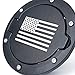 Xprite Fuel Filler Door Cover Gas Tank Cap for 2007-2018 Jeep Wrangler JK JKU-American Flag