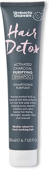 Umberto Giannini Hair Detox Activated Charcoal Purifying Shampoo 200ml Anti