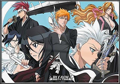 Amazon Com Bleach Manga Anime Tv Show Poster Print Characters Ichigo Kurosaki Rukia Uryu Renji Size 39 Inches X 27 Inches Poster Poster Strip Set Posters Prints