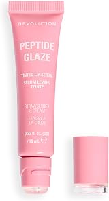 Revolution Beauty Peptide Glaze Tinted Lip Serum Strawberries & Cream