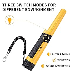 SAKOBS Metal Detector Pinpointer Wand: 5" Detection