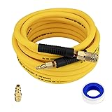 FETIONS Hybrid Air Hose 3/8" x 25 FT, Air