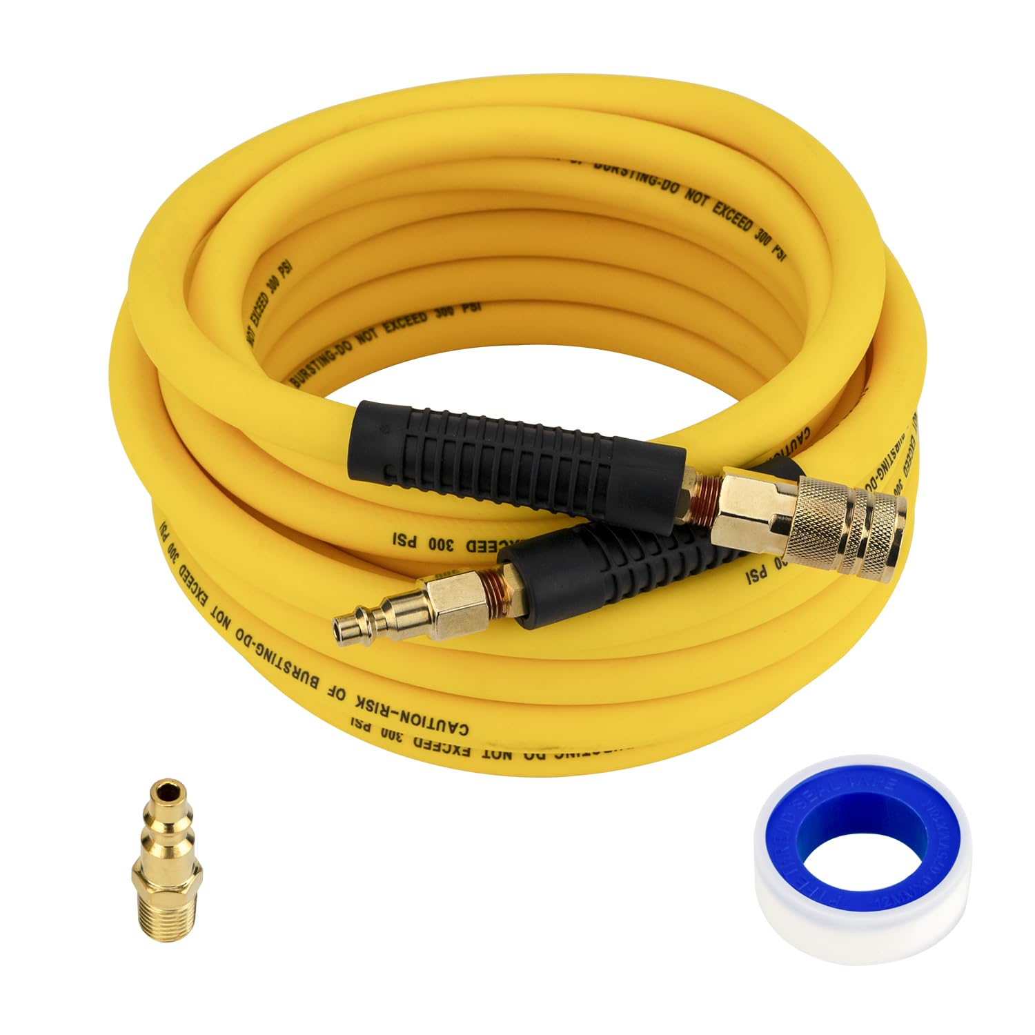 FETIONS Hybrid Air Hose 3/8" x 25 FT, Air