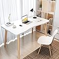 WXJHL Computer Desk Modern Simple Style for Home Office 39.3 Inch Small Home Office Writing Desk Vanity Desk Simple Study Desk for Small Spaces Makeup Dressing Table