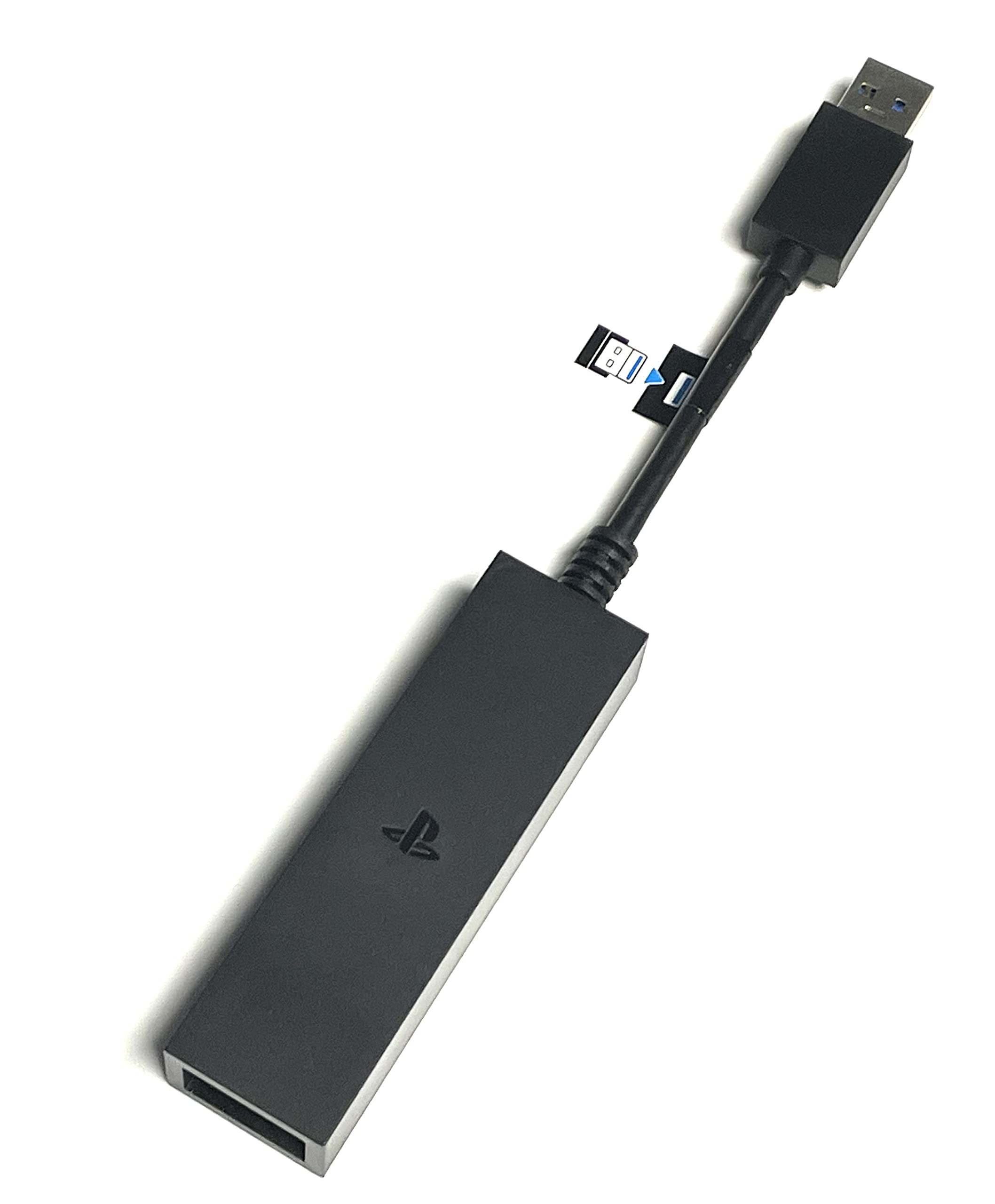 PEGLY PSVR Camera Adapter for PS5 Console Compatible with PlayStation VR on PlayStation 5, PS4 PSVR Converter Cable