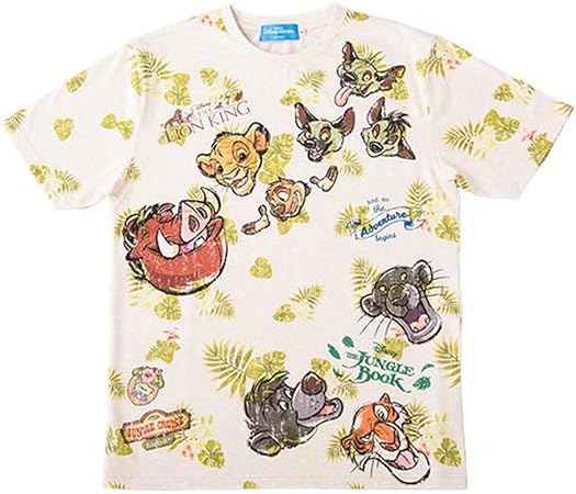 Amazon Co Jp アドベンチャーランド グッズ ｔシャツ ｓ 半袖 洋 服 ウェア 大人 レディース メンズ ディズニー ライオンキング 他 ランド限定 グッズ 服 ファッション小物