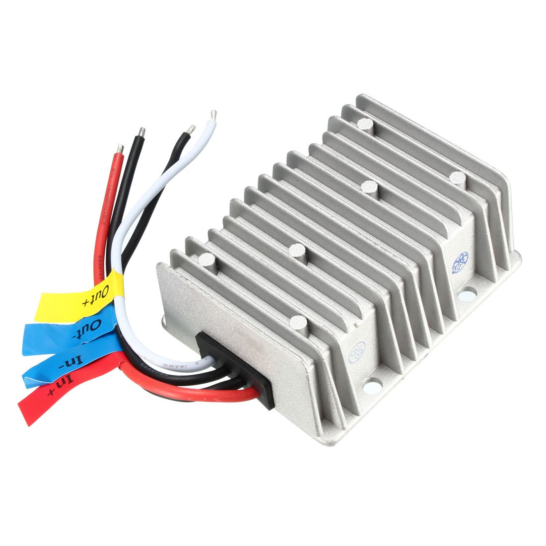 Sourcing Map BIG-Size Voltage Converter Regulator DC 12V Step-up to DC 48V 8A 384W Boost Transformer Waterproof