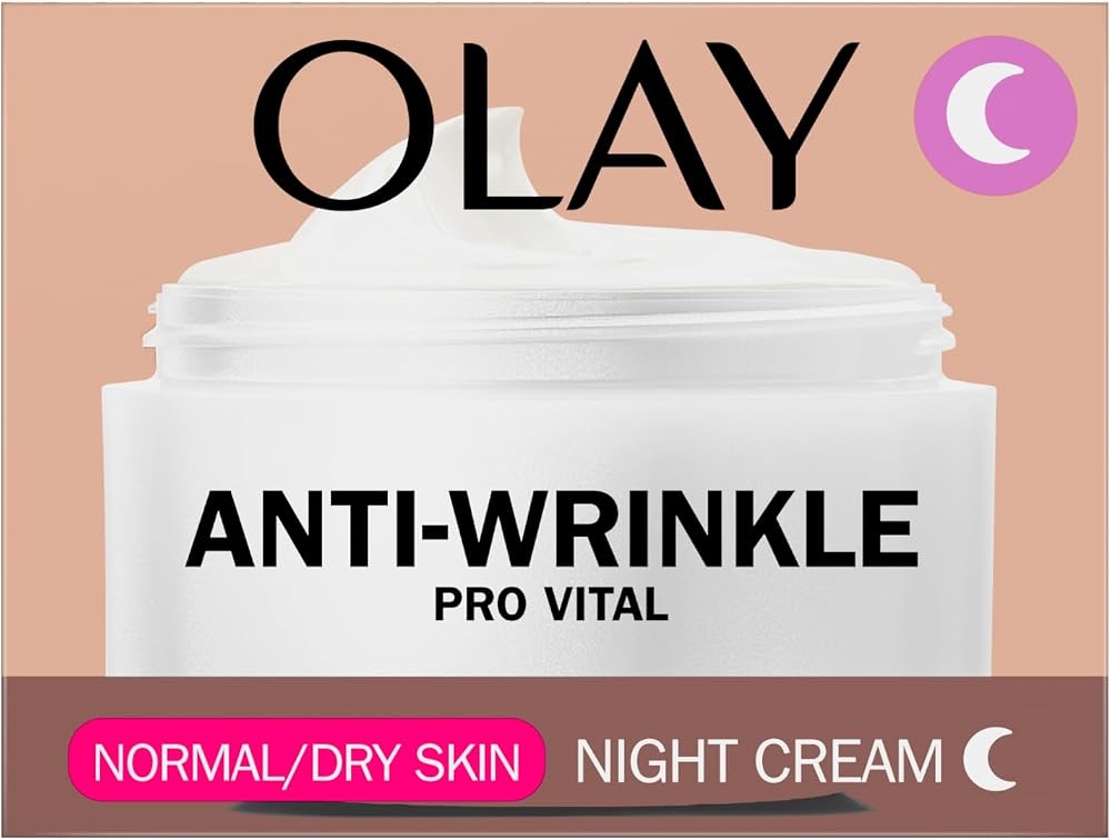 Olay Anti-Wrinkle Pro Vital Night Cream Mature Skin 50ml