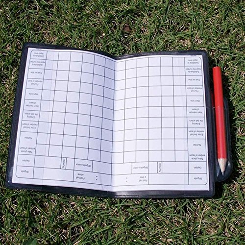 Gracefulvara Soccer Referee Penalty Pencil Wallet Pad Yellow Red Card and Sports Notebook - Thumbnail 6
