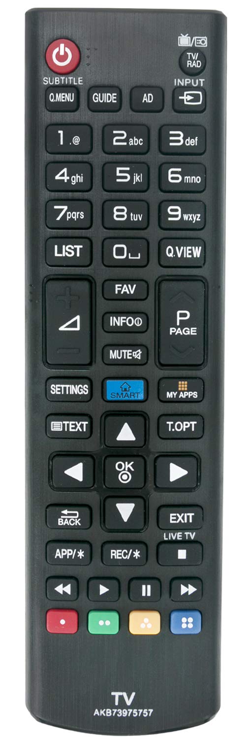 ALLIMITY AKB73975757 Remote Control Replacement for LG TV 32LB570V 32LB580V 39LB570V 39LB580V 42LB570V 42UB820V 49UB820V 49UB830V 55UB820V 55UB830V