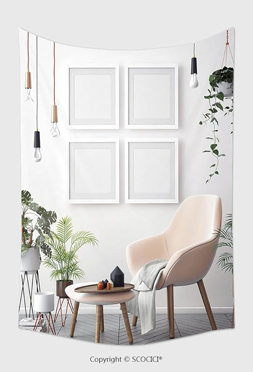 Home Decor Tapestry Wall Hanging Mock Up