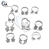 Set De 6 Pinces à Digue Dentaire Brinker Universelles - Acier Inoxydable, Pour Endodontie
