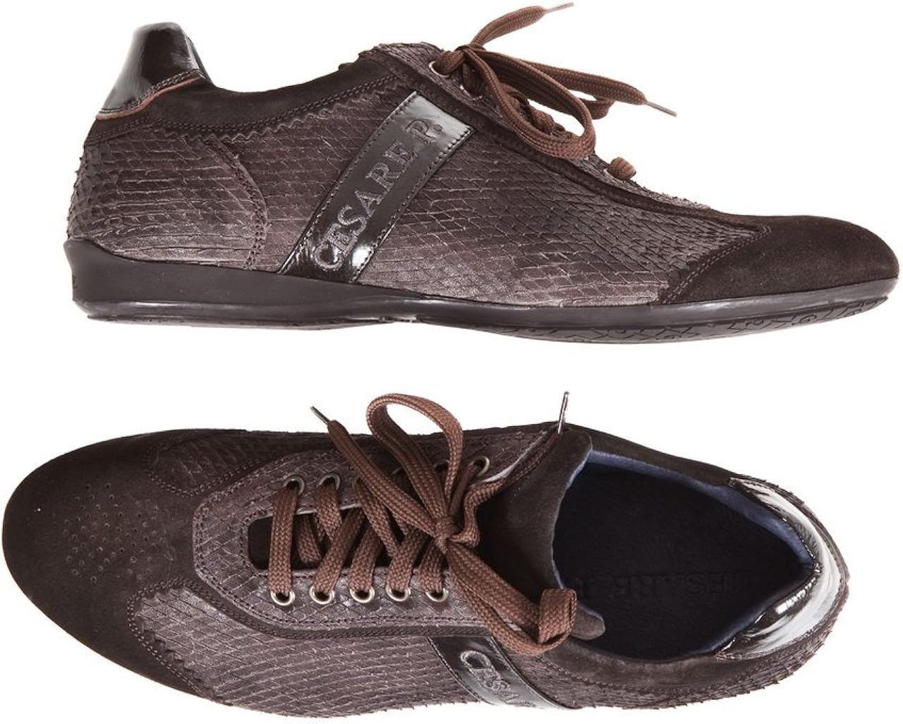 Cesare Paciotti Mens Shoes 8 Brown Oxfords