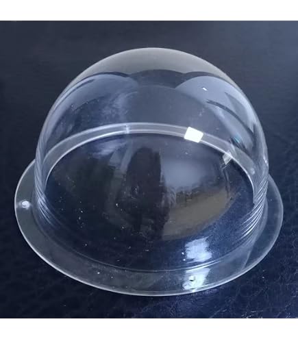 6.2 Inch Acrylic Indoor / Outdoor CCTV Extended Clear Dome