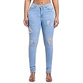 FISCLOSIN Women Colombian Design,Butt Lift,Sexy Skinny Jeans,Stretch Denim Pants