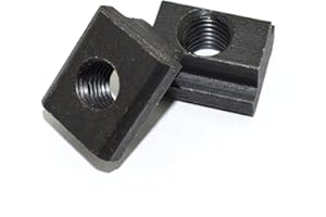 PRO BAMBOO KITCHEN 8 Pack T-Slot Nuts M10 Clamping Table Slot Milling T Sliding Nut Block Slot Machine Tool M10 Screw Black