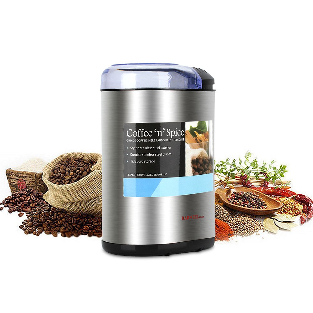 Molinillo Eléctrico de Café Semillas de Acero Inoxidable Picadora de Café W