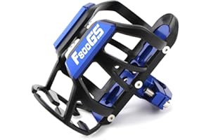 for BMW F800 GS F800GS Adventure 2008-2025 Motorcycle CNC Accessorie Drink Cup Holder Beverage Water Bottle Stand(Blue)