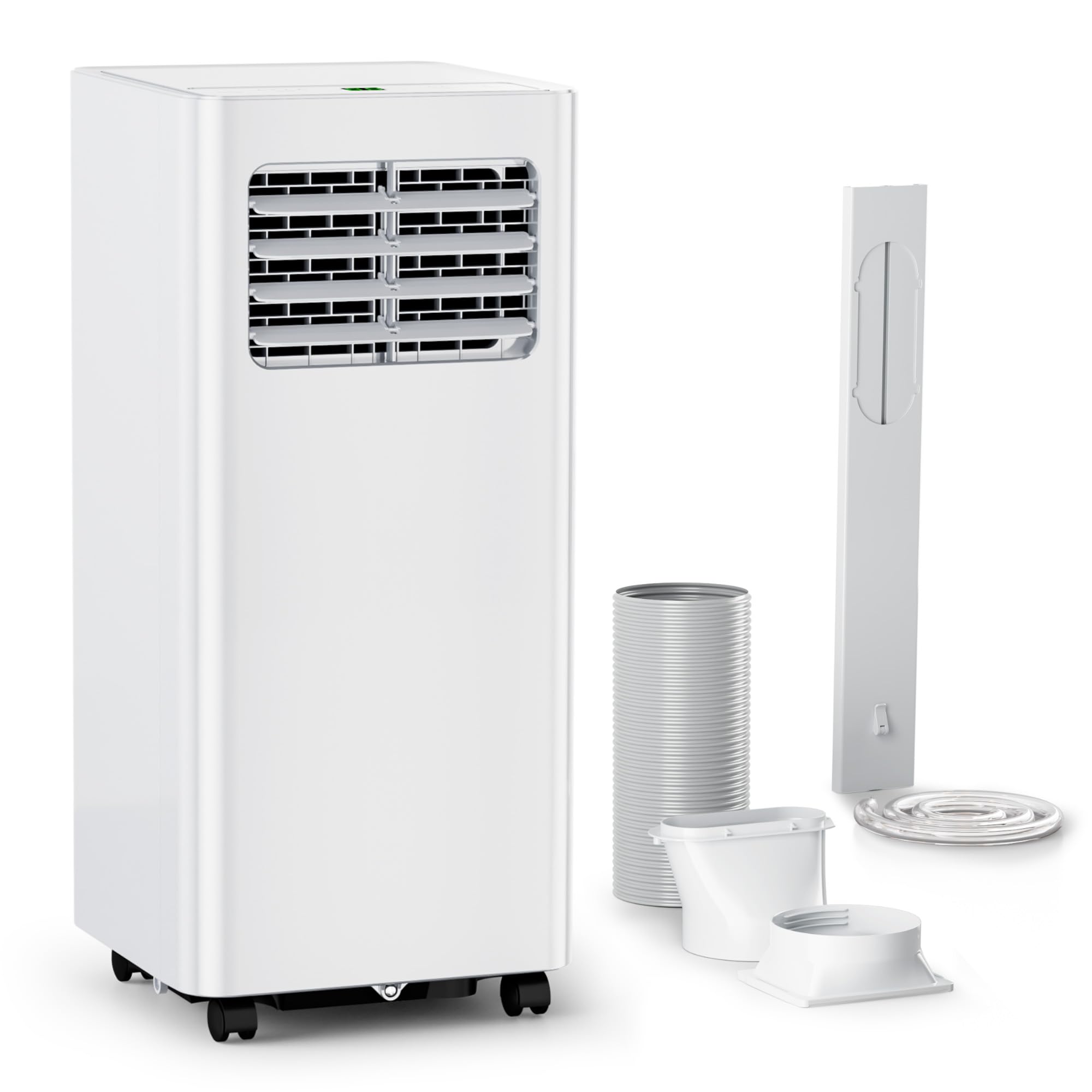 Photo 1 of 10,000 BTU Portable Air Conditioners,4 Modes Portable Ac Units Cools Up to 450 Sq.Ft,Dehumidifier,Fan,With Remote Control,LED Display, Window Mounting Kit,Suitable for Bedroom,Living Room,Office