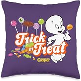 Casper the Friendly Ghost Halloween Throw Pillow