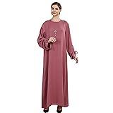 Lenmipot Muslim Women Abayas Islamic Abaya Dress