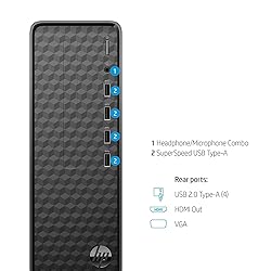 HP Slim Windows Desktop Computer, Intel Core