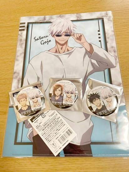 Amazon 呪術廻戦 ドンキホーテ コラボ 缶バッチ クリアファイル 五条悟 アイドル 芸能人グッズ 通販