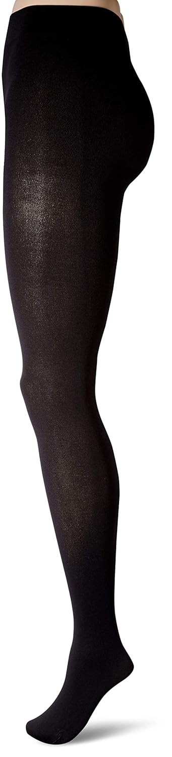 Hanes Women's Plus Size Curves Blackout Tights