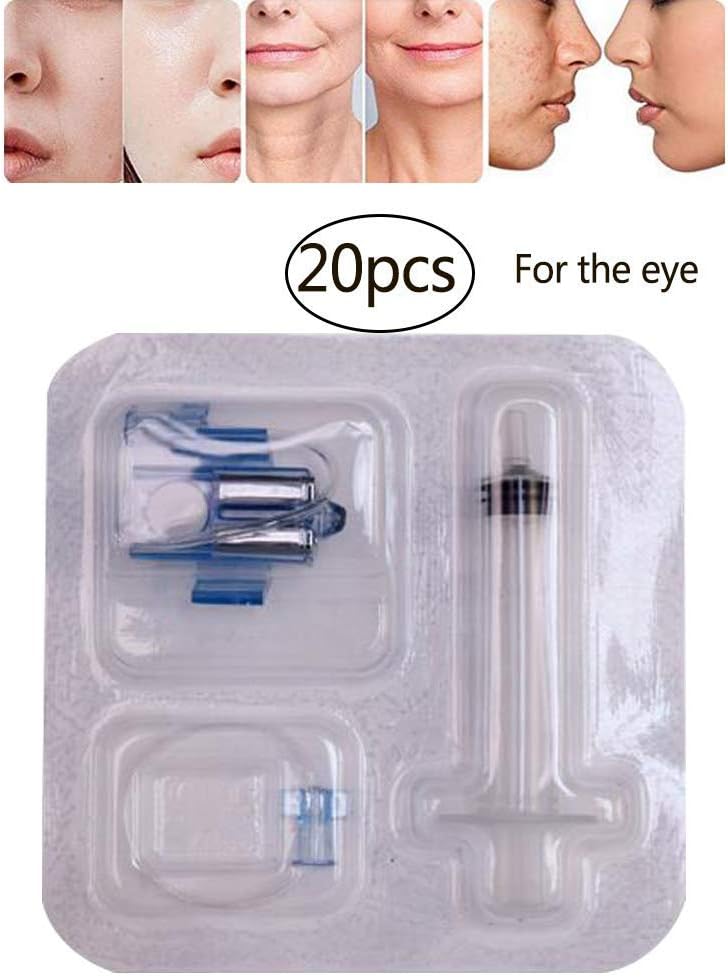 WGZL 20 PCS Needle Consumables Mesotherapy Gun Needle Accessories Skin Meso Gun Moisturizing Lifting Skin Care Tool