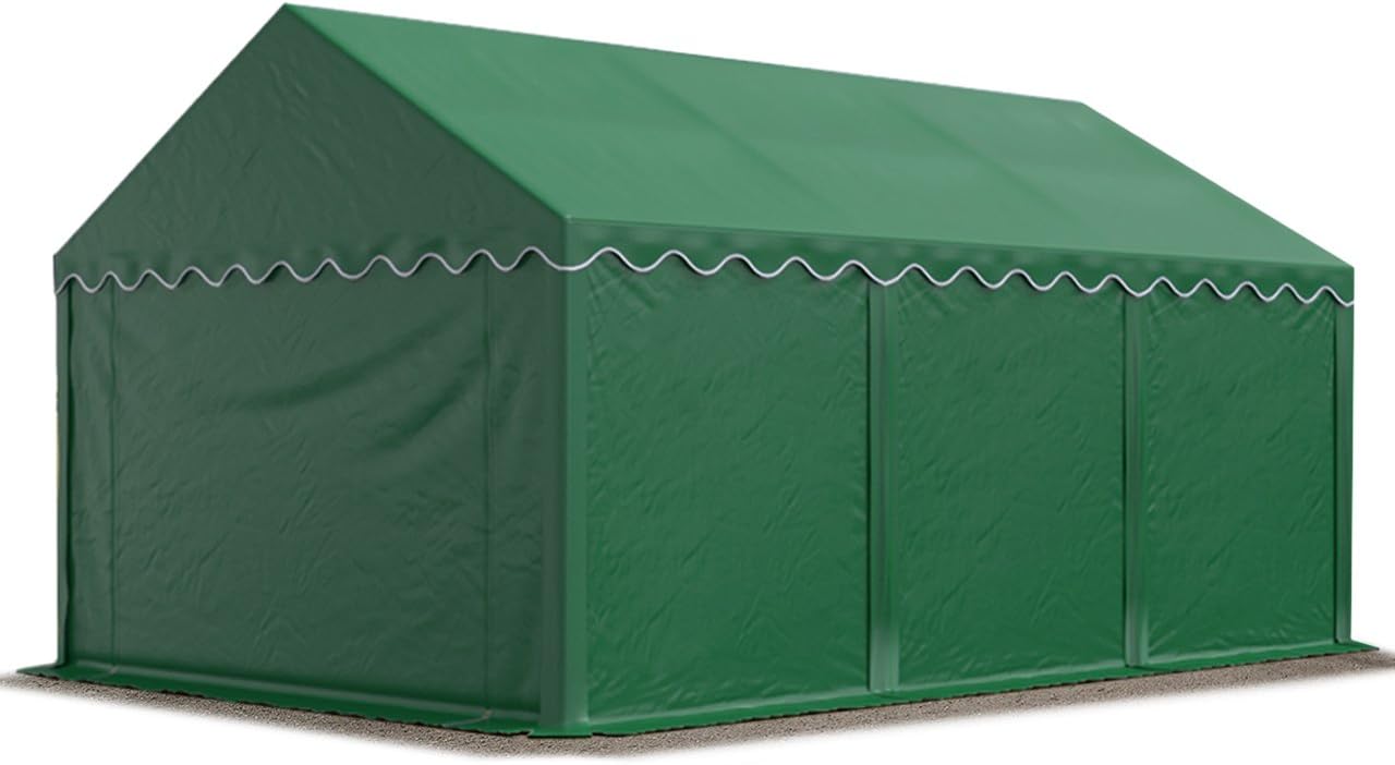 TOOLPORT Storage Tent 4x6 m approx. 500 g/m² PVC 100 waterproof Shed