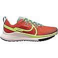 Nike Women's React Pegasus Trail 4 Running Shoes (Mantra Orange/Enamel Green/Bicoastal/Ghost Green, us_Footwear_Size_System, Adult, Women, Numeric, Medium, Numeric_7)