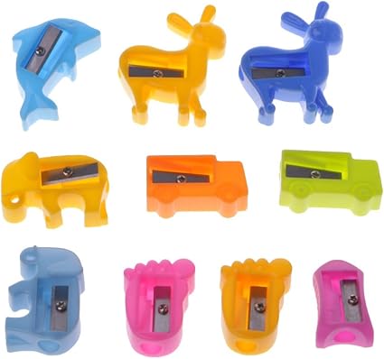 Jiamins 1 Pieza Schone Dibujos Animados Animales Sacapuntas Facil De Usar Ninos Schreibwaren Amazon Es Oficina Y Papeleria