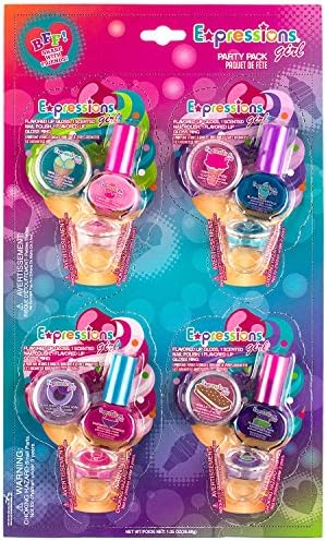 4 Ice Cream Themed Make-up Party Favors