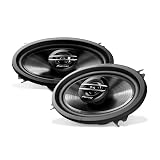 Pioneer G-Series TS-G4620S 4” x 6” 2-Way Speakers (Pair) – 210W Max, Balanced Sound + Smooth Treble, Great Stock Replacement, High-Efficiency Speaker Designed for OEM Power