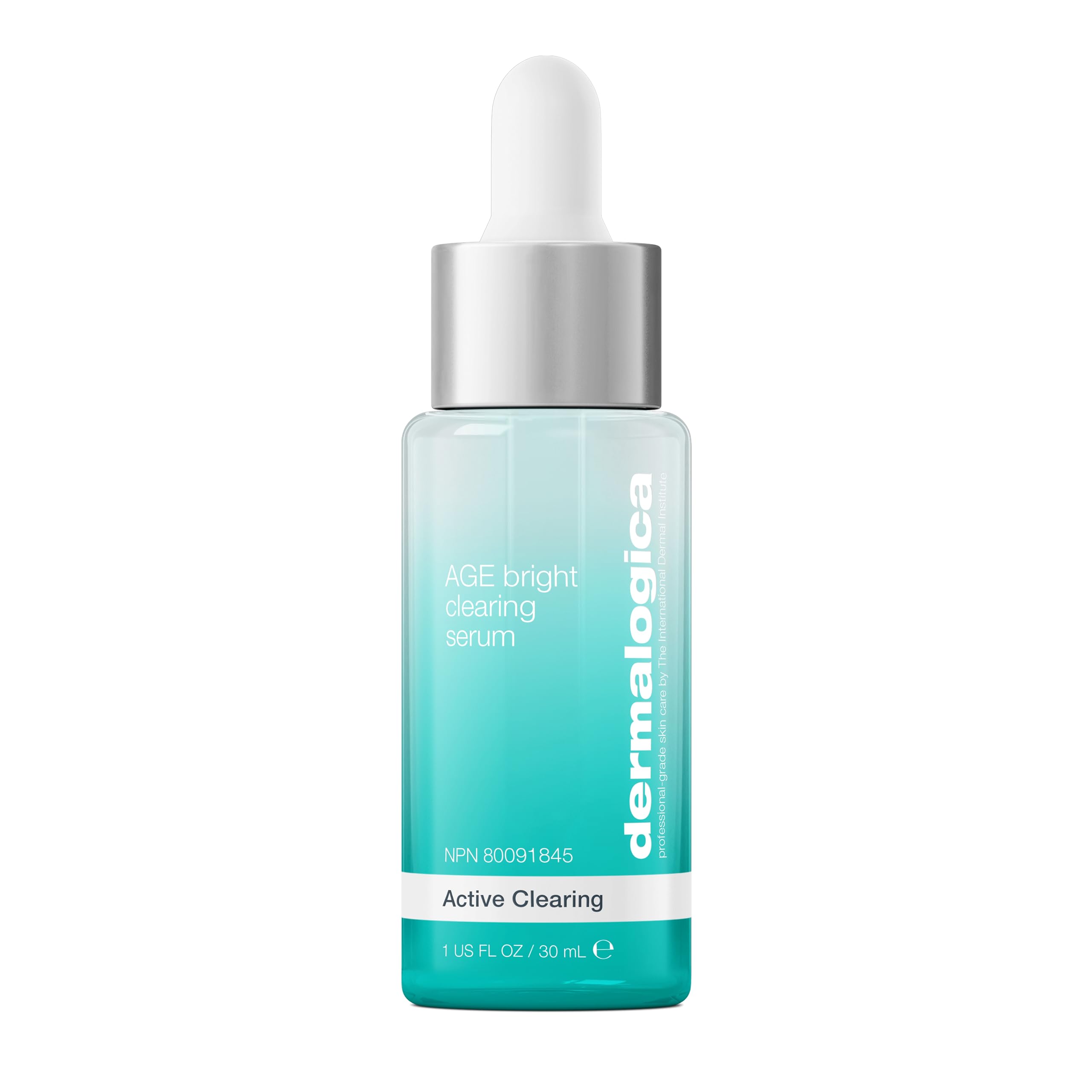 Dermalogica Age Bright Clearing Serum - Clears & Prevents Breakouts, Works With The Skin’s Natural Microbiome, Brighter Skin Promotes Brighter & Even Skin Tones, for All Skin Types, 30ml