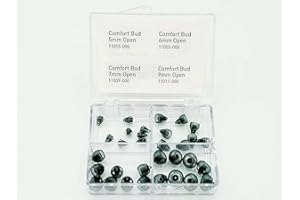 STARKEY PRODUCTS Starkey Hearing Aid Domes Comfort Ear Buds Open/Vented Variety Pack (32 Domes)