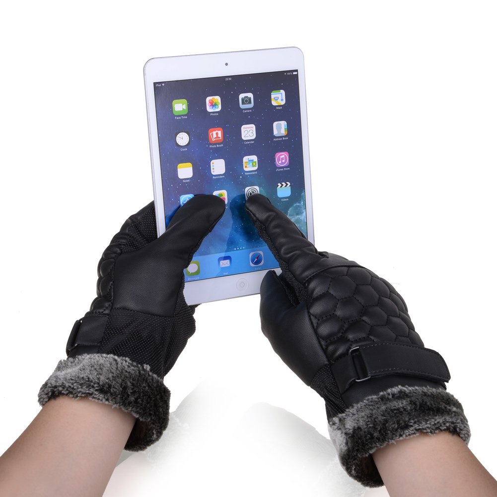 Vbiger Touchscreen Handschuhe Outdoor Handschuhe für Herren