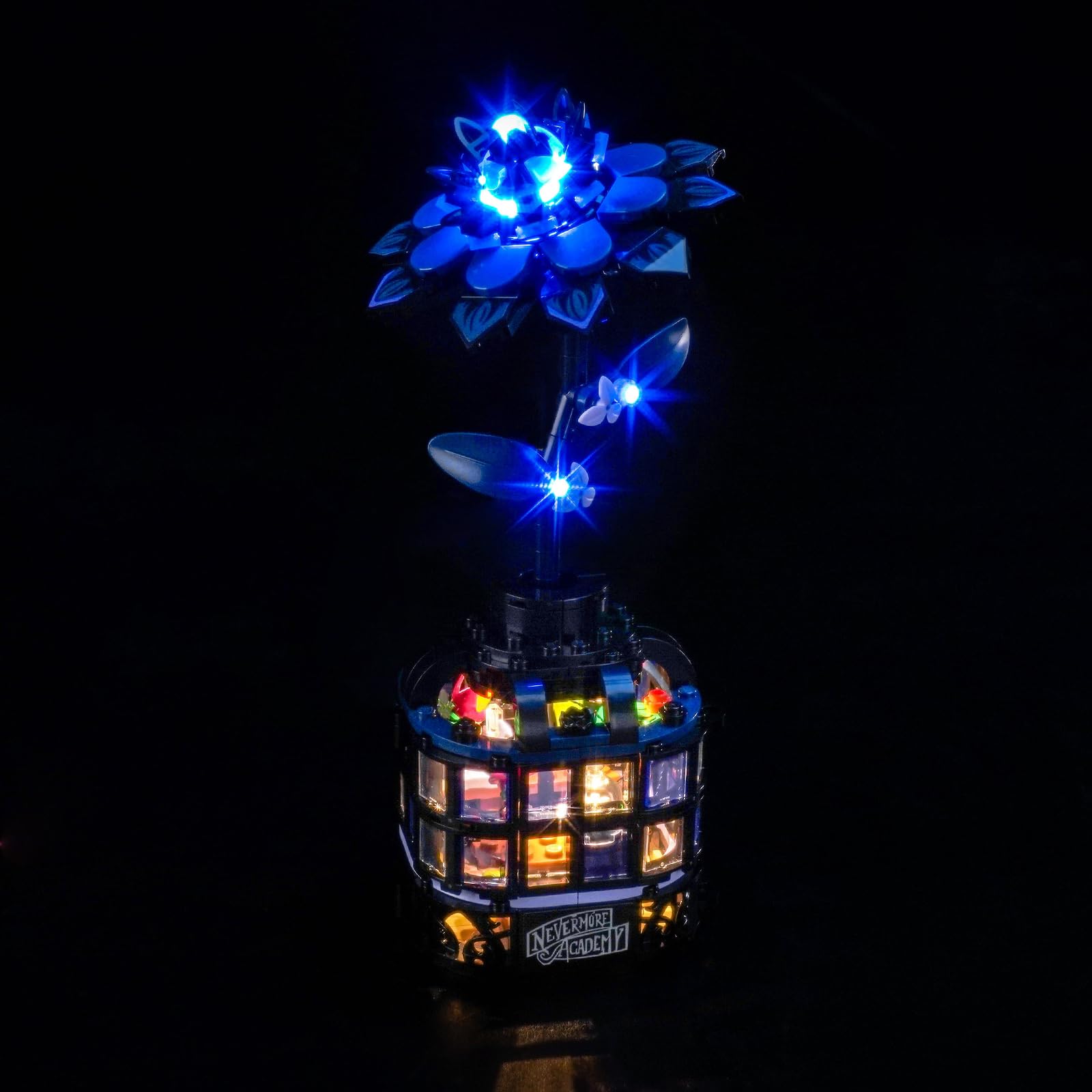 Photo 1 of LocoLee Light kit Compatible with Lego 76784 Black Dahlia Flower Wednesday - No Model Only Light, LED Lighting Accessories Compatible with Lego Black Dahlia