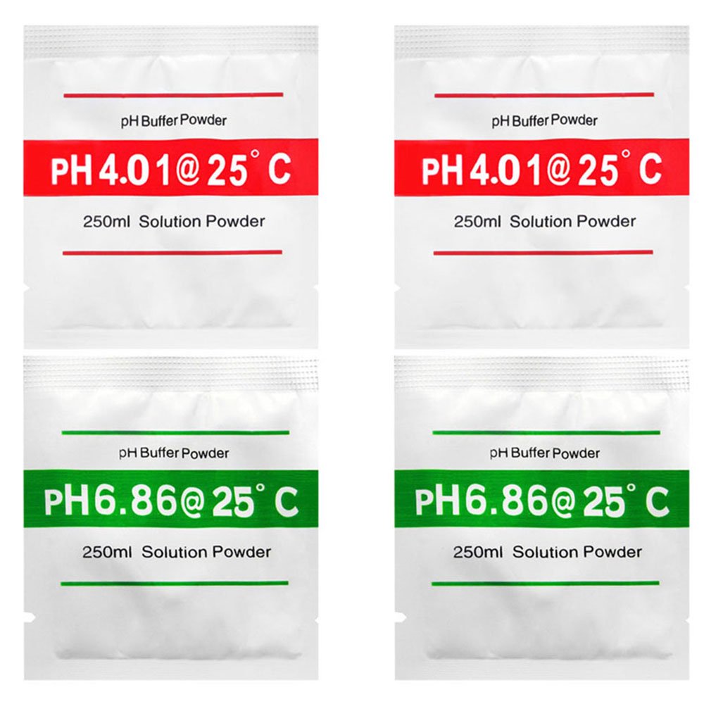 Honmofun PH 4.01 PH 6.86 PH Buffer Solution Buffer PH Buffers Easy PH Powder PH Buffer Powder PH