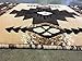 Southwest Native American Runner Area Rug Berber Beige Concord Design C318 (2 Feet X 7 Feet )