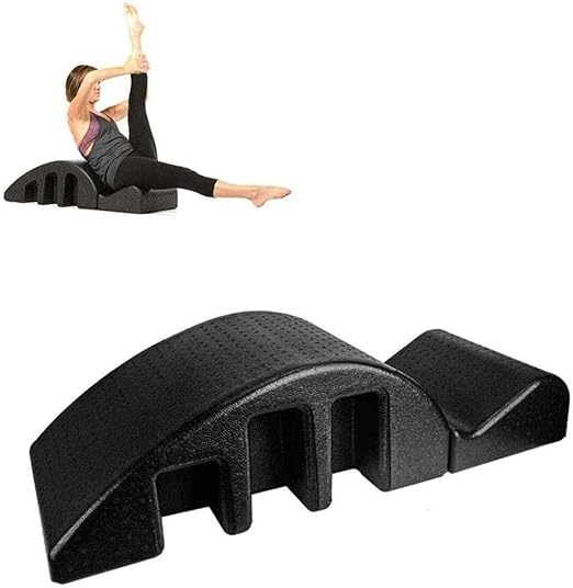 LAYX Pilates Arc Massage Bed,Foam Wedge Curved Yoga Arch Barrel Spine
