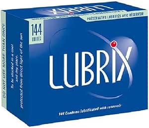 PRESERVATIVOS / CONDONES LUBRIX CAJA 144 UNIDADES NATURALES: Amazon.es: Hogar